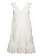 Broderie Anglaise Dress Mango White