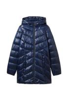 Hooded Lightweight Coat Tom Tailor Navy