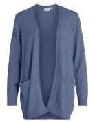 Viril Open L/S Knit Cardigan - Noos Vila Blue