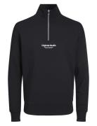 Jorvesterbro Sweat Quarter Zip Noos Jnr Jack & J S Black