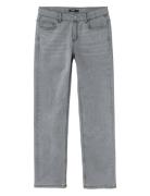 Nlftariannes Dnm Lw Straight Pant Noos LMTD Grey