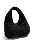 Pckinna Waffle Shoulder Bag Pieces Black