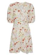 Yasfield 2/4 Wrap Dress YAS Cream