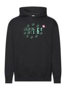 Cass Resort Club Hoodie Gots Double A By Wood Wood Black