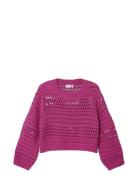 Nkfkalea Ls Loose Short Knit Name It Pink