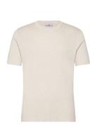 Knit Cotton T-Shirt Mango Cream