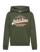 Jjelogo Sweat Hood 2 Col 24/25 Noos Mni Jack & J S Green