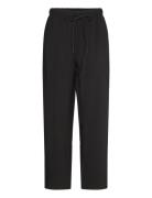 Drawstring Jogger Trousers Mango Black