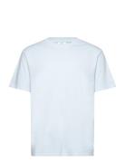 100% Cotton Relaxed-Fit T-Shirt Mango Blue