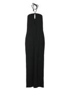 Yassuma Halterneck Ankle Dress - Ka YAS Black
