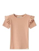 Nmfgago Kuo Ss Slim Top Lil Lil'Atelier Pink