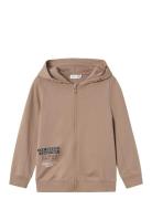 Nkmhalukas Ls Sweat Card Wh Unb Name It Beige