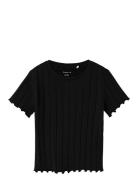 Nkfnoralina Ss Crop Top Noos Name It Black