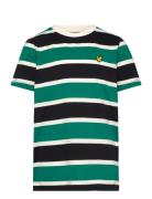 Stripe T-Shirt Lyle & Scott Green