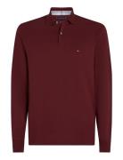 1985 Regular Ls Polo Tommy Hilfiger Burgundy