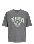 Jorcharge Washed Tee Ss Ln Styd Jnr Jack & J S Grey