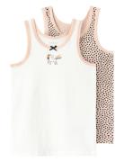 Nmftank Top 2P Evening Sand Hearts Noos Name It White