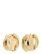 Stay Recycled Hoop Earrings Pilgrim Gold