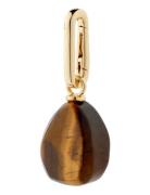 Charm Tiger Eye Pendant Pilgrim Gold