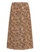 Milana Wrap Skirt Faithfull The Brand Brown