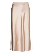 Hana Satin Skirt Ahlvar Gallery Beige