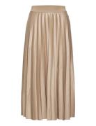 Vinitban Midi Skirt - Noos Vila Beige