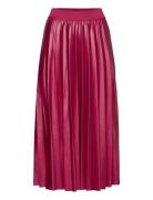 Vinitban Midi Skirt - Noos Vila Red