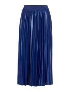 Vinitban Midi Skirt - Noos Vila Blue