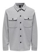 Onsnewkodyl Overshirt Sweat Noos ONLY & SONS Grey