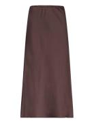 Kasasmina Skirt Kaffe Brown