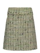 Mmvinna Boucle Skirt MOS MOSH Green