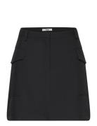 Vibebzcargo Miniskirt Bzr Black