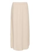 Crbellis Maxi Skirt Cream Beige