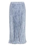 Petal Midi Pleat Skrt Michael Kors Blue