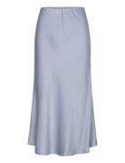 Carry Sateen Skirt A-View Blue