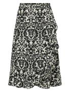 Onlcarly Flounce Long Skirt Wvn Noos ONLY Black