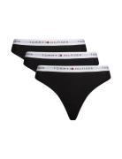 3 Pack Thong Tommy Hilfiger Black