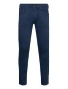 Anbass Trousers Slim Hyperflex Colour Xlite Replay Navy