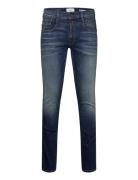 Anbass Trousers Slim Hyperflex Dust Replay Blue