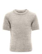 Kogpiumo S/S O-Neck Top Knt Kids Only Grey