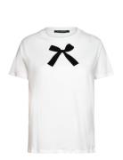 Bow Graphic Ss Tee French Connection White