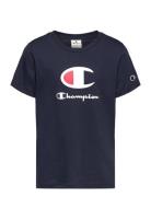 Crewneck T-Shirt Champion Navy