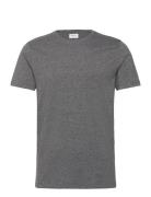 Mouliné O-Neck Tee S/S Lindbergh Grey