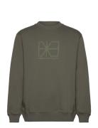 Flagline Sweatshirt Makia Green