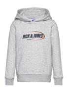 Jcoray Branding Sweat Hood Fst Jnr Jack & J S Grey