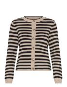 Objester Sli L/S Knit Cardigan Noos Object Beige