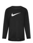 B Nk All Day Play Ls Knit Top Nike Black