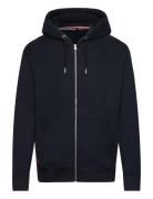 Essential Logo Zip Hoodie Superdry Navy