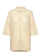 Moa Knitted Shirt Malina Yellow