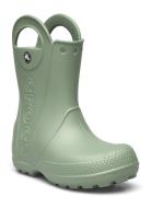 Handle It Rain Boot Kids Crocs Green